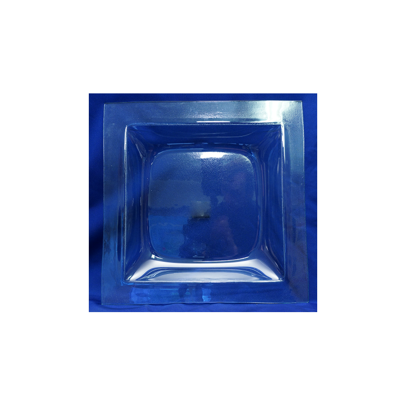 VERRE PLATEAU CARRE 35X04CM /4P