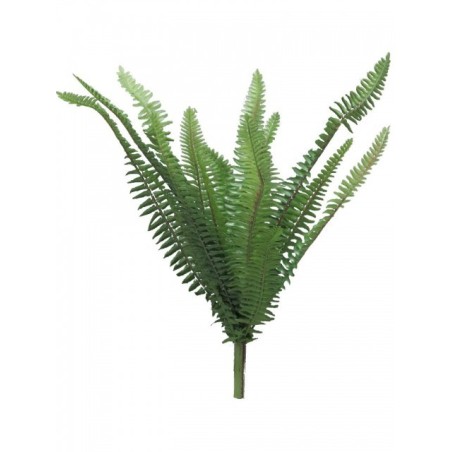 FEUILLE FOUGERE SIMMS VERTE  41CM à la pièce