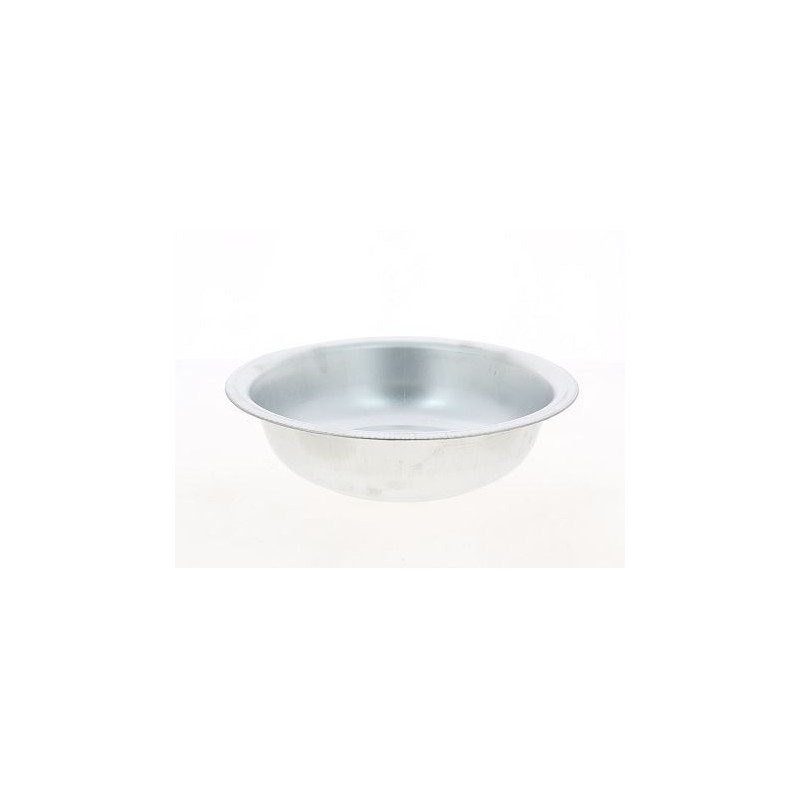 ZINC-BASSINE rebord 031CM NATUREL à la pièce