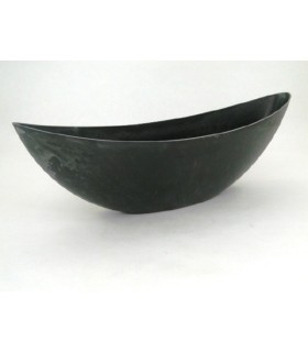 BARQUE POLY.NOIR 55X13.5CM H17.5CM/1P