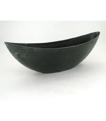 BARQUE POLY.NOIR 55X13.5CM H17.5CM/1P