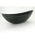 BARQUE POLY.NOIR 39X12CM H13CM/1P