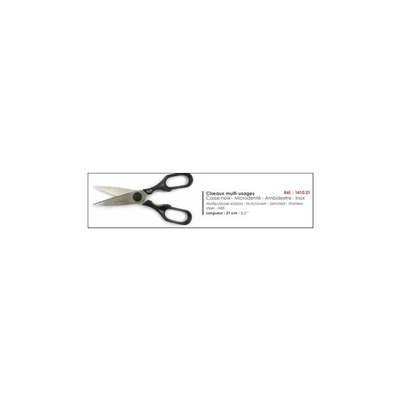 CISEAUX ALTER 21-Microdenté-21CM