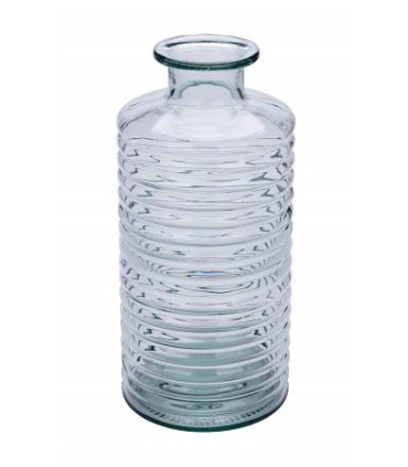 VERRE BOUTEILLE TRANSPARENTE H31CM à la pièce