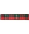RUBAN FANTAISIE ECOSSAIS rouge et vert 25MM X 45M
