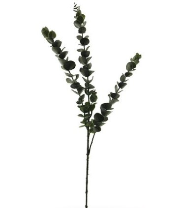 FEUILLE EUCALYPTUS VERT 74CM à la pièce
