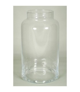 VERRE VASE PETRI H31CM à la pièce