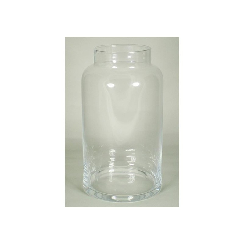 VERRE VASE PETRI H31CM à la pièce