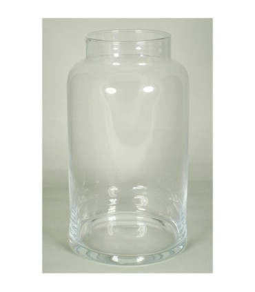 VERRE VASE PETRI H31CM à la pièce