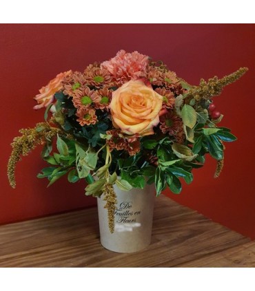 FLOWER CUP PERSONNALISE 011.5 H13.5CM les 500P