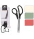 CISEAUX COULEURS 21.5CM ASSORT. les 3P