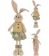 LAPIN DEBOUT H78CM le couple