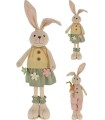 LAPIN DEBOUT H78CM le couple