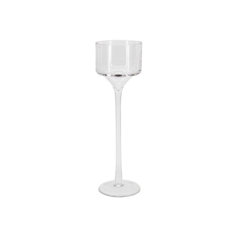 VERRE BOUGEOIR SUR PIED 09 H30CM /1P 