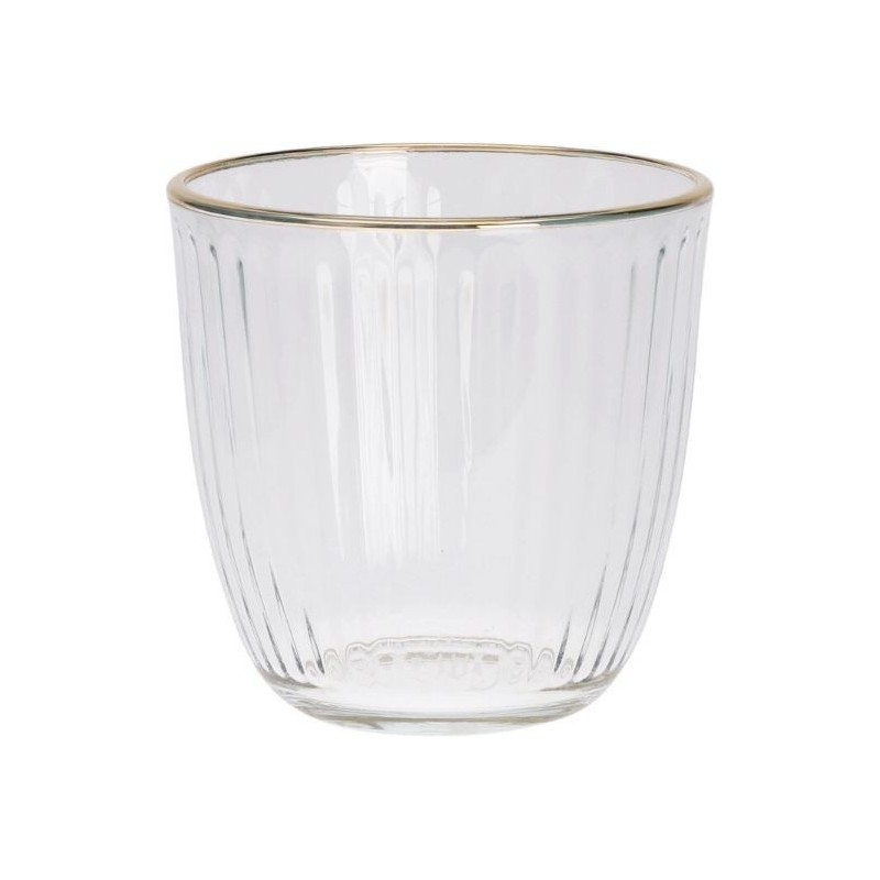 VERRE A BOIRE BORD OR 295ML les 6P