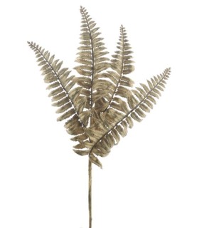 FEUILLE FOUGERE BOSTON OR 33CM  à la pièce