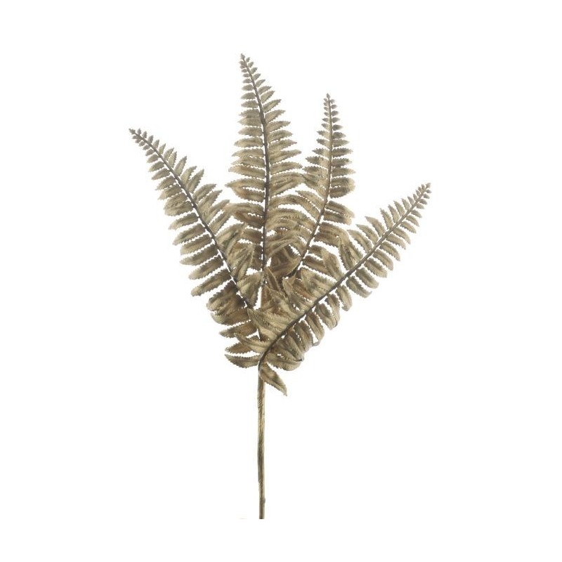 FEUILLE FOUGERE BOSTON OR 33CM  à la pièce