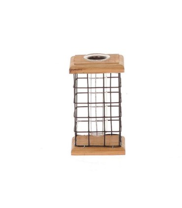 SOLIFLOR /1 BASE BOIS ET GRILLAGE 7x6 H12CM /10P