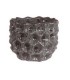 C.POT DENTED GRIS FONCE 011 H10CM les 6P