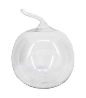 VERRE POMME avec TROU 019 H20CM à la pièce