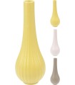 VASE PORCELAINE ALLONGE H21CM ASS.3 les 6P