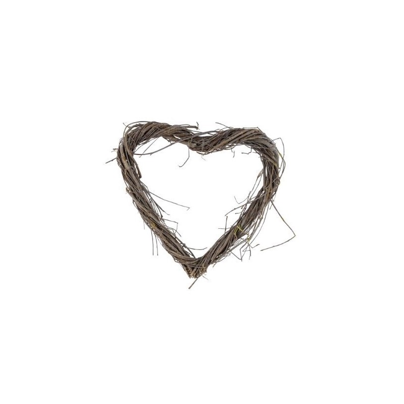 COEUR OSIER OUVERT 28x28x2CM la pièce