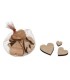 COEUR BOIS NATUREL le sachet 24P