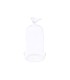 VERRE CLOCHE OISEAU  PLATEAU VERRE 08.5 H17.5CM /4P