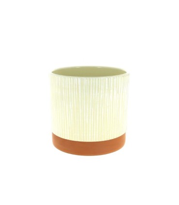 C.POT STRIE CREME 017 H16CM /4P