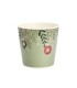 ZINC-POT VERT BOULES NOEL 013 H12.5CM les 12P
