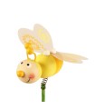 PIQUE ABEILLE JAUNE sur ressort H50CM /25P