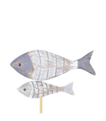 POISSON BLEU SUR PIQUE les 24P