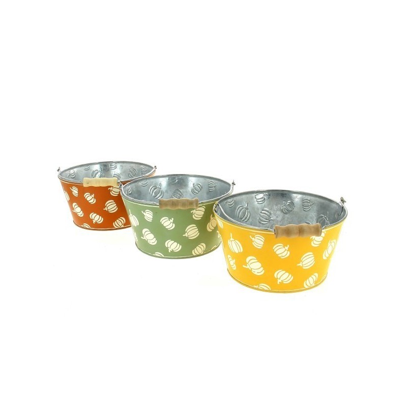 ZINC-COUPE CITROUILLE 020 H10CM les 6P