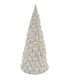 SAPIN VERNIS BEIGE H19CM les 4P