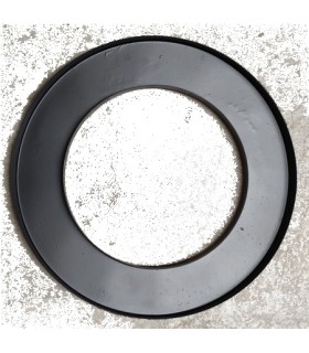 COURONNE METAL NOIR 30CM les 3P