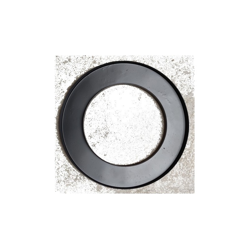 COURONNE METAL NOIR 30CM les 3P