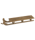 LUGE BOIS AVEC CORDE GM 58.5CM à la pièce