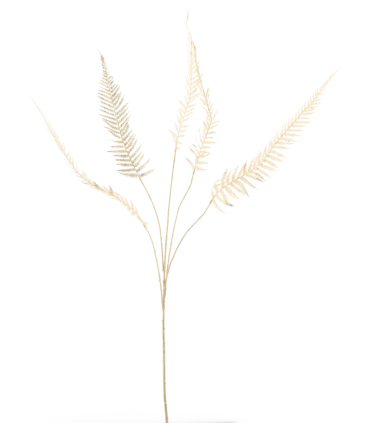 FEUILLE DE FOUGERE EPEE OR 119CM à la pièce