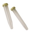 TUBE ORCHIDEE 10 CC+CAP.H8CM 015MM les 100