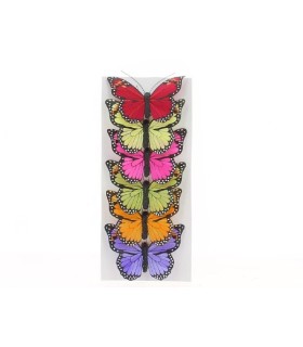 PAPILLON Diam.09.5CM BOITE 12P