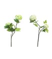 FLEUR VIBURNUM 2 TETES 50CM à la tige
