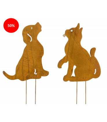 ANIMAL ROUILLE A PLANTER H60CM la pièce