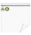 PAPIER KRAFT UNI fond blanc RECYCLE  80CM X 50M 