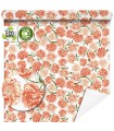 PAPIER KRAFT IMPRIME fond blanc 80cm X50M