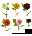 FLEUR DAHLIA GEORGE 50CM à la tige