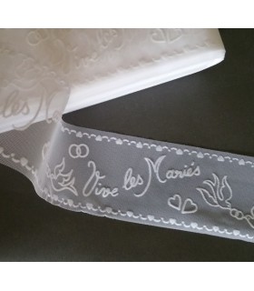 TULLE IMPRIME FLOQUE 10 CM