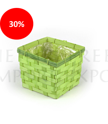 C.POT BAMBOU couleur 10.5X10.5 H08CM/8P