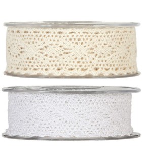 RUBAN CROCHET 40MM X 08M