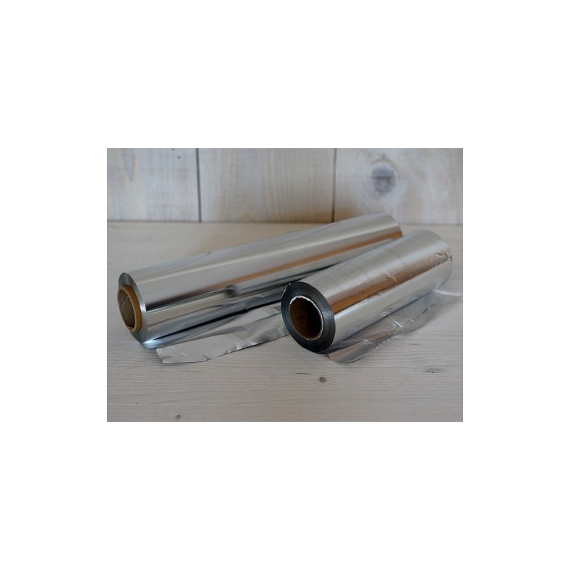 PAPIER ALU ARGENT Roul. 20cm/ 200M