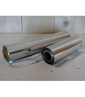 PAPIER ALU ARGENT Roul. 30-33cm/ 200M